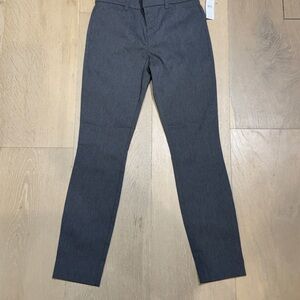GAP Gray Signature Skinny Ankle Slim-Fit Pants